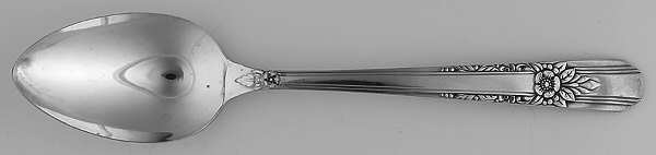 La Rose (Silverplate, 1938) Place/Oval Soup Spoon
