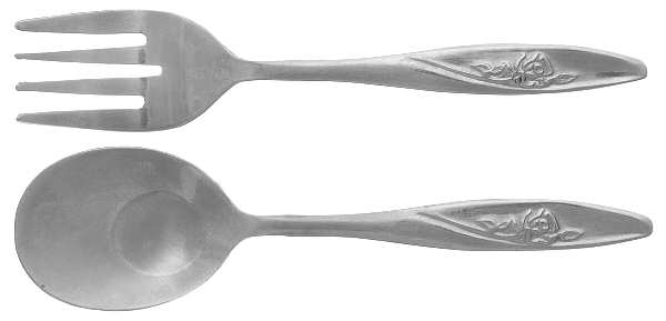Lasting Rose (Stainless) 2 Piece Baby Set (BFM2, BSM2)