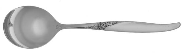 La Rose (Stainless) Round Bowl Soup Spoon (Cream Soup) HC