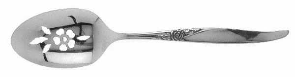 La Rose (Stainless) Pierced Tablespoon (Serving Spoon)