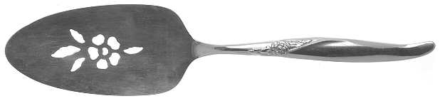 La Rose (Stainless) Pierced All Stainless Pie Server
