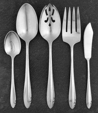 Lasting Spring (Sterling, 1949) 5 Piece Hostess Set