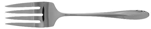 Lasting Spring (Sterling, 1949) Small Solid Cold Meat Serving Fork