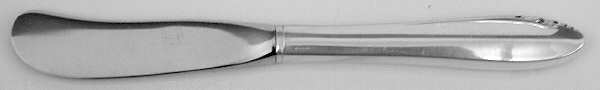 Lasting Spring (Sterling, 1949) Butter Spreader Hollow Hdl-Paddle/Stainless Blade