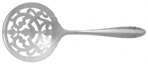 Lasting Spring (Sterling, 1949) Solid Bon Bon Spoon with Pierced Bowl