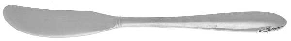 Lasting Spring (Sterling, 1949) Flat Handle Butter Spreader