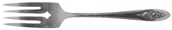 Lady Stuart (Silverplate, 1949) Individual Salad Fork