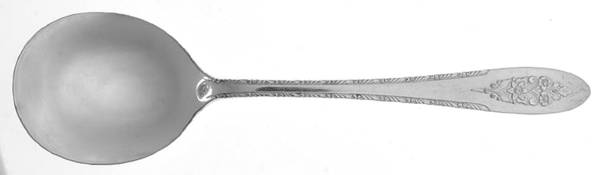 Lady Stuart (Silverplate, 1949) Round Bowl Soup Spoon (Gumbo)