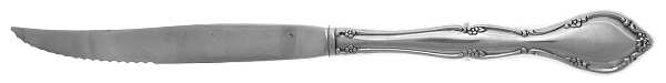 Lakewood-Tuxedo (Stainless, S.S.S.) Individual Steak Knife Hollow Handle