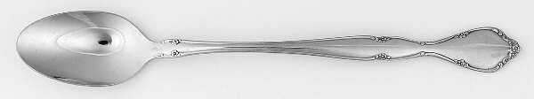 Lakewood-Tuxedo (Stainless, S.S.S.) Iced Tea Spoon