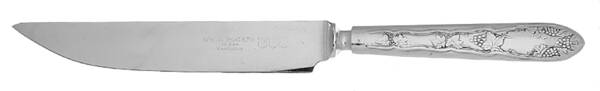La Vigne (Silverplate, 1908) Steak Knife Individual Solid No Serrate HC