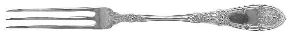 La Vigne (Silverplate, 1908) Individual Berry Fork