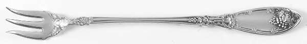 La Vigne (Silverplate, 1908) Cocktail/Seafood Fork
