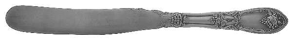 La Vigne (Silverplate, 1908) Youth Knife, Solid Piece