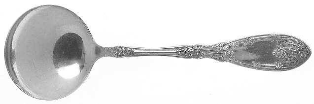 La Vigne (Silverplate, 1908) Round Bowl Soup Spoon (Bouillon)