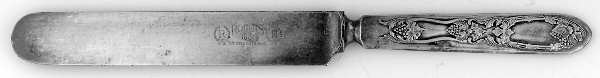 La Vigne (Silverplate, 1908) Blunt Solid Knife