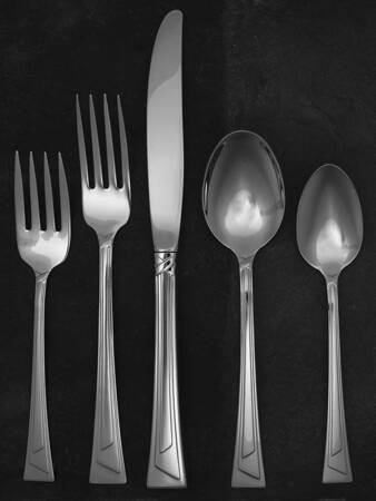 Ledges (Stainless) 5 Piece Place Setting