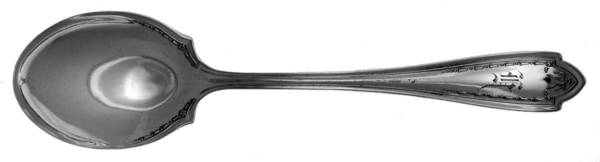 Leona (Silverplate, 1910) Monogram Sugar Spoon