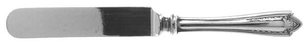 Leona (Silverplate, 1910) Blunt Hollow Handle Butter Spreader (Slvplt)