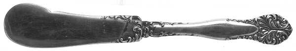 Leonora-Lenora (Silverplate, 1905) Flat Handle Butter Spreader