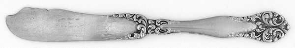 Leonora-Lenora (Silverplate, 1905) Flat Handle Butter Spreader