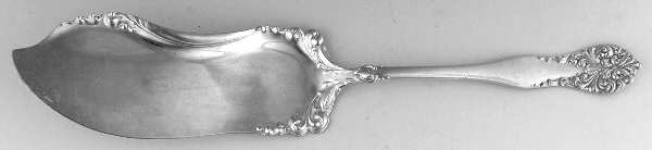 Leonora-Lenora (Silverplate, 1905) Large Solid Fish Serving Knife