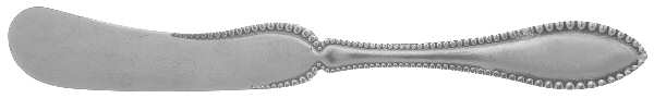 Leota (Silverplate, 1912) Flat Handle Butter Spreader