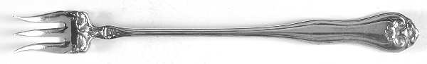 Leyland (Silverplate, 1910) Cocktail/Seafood Fork