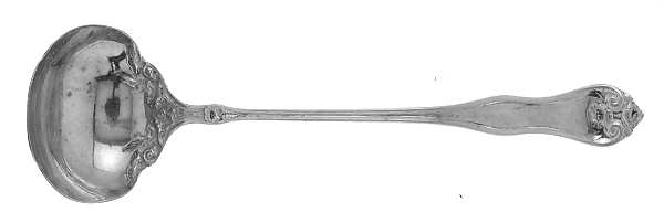 Leyland (Silverplate, 1910) Solid Piece Cream Ladle