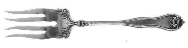 Leyland (Silverplate, 1910) Individual Salad Fork