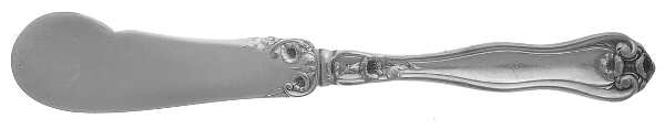 Leyland (Silverplate, 1910) Flat Handle Butter Spreader