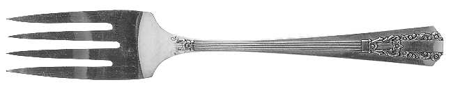 Lido (Silverplate, 1938) Individual Salad Fork