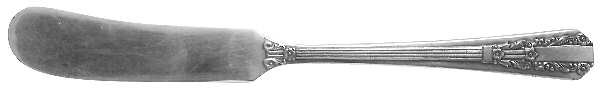 Lido (Silverplate, 1938) Flat Handle Butter Spreader