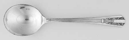 Lido (Silverplate, 1938) Round Bowl Soup Spoon (Gumbo)