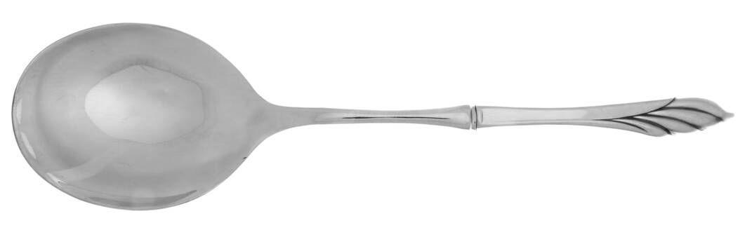 Liberty's Light (Stainless) Casserole Spoon with Smooth Stainless Bowl HC