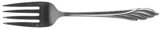 Liberty's Light (Stainless) Medium Solid Cold Meat Serving Fork