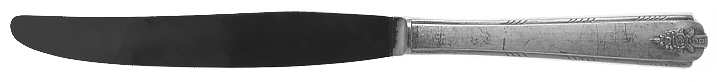 Linda (Silverplate, 1949) Modern Hollow Knife-Pinched Handle