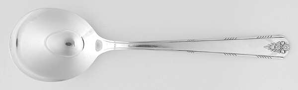 Linda (Silverplate, 1949) Round Bowl Soup Spoon (Gumbo)