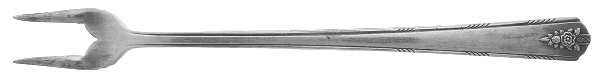Linda (Silverplate, 1949) Short Handle Pickle/Olive Fork