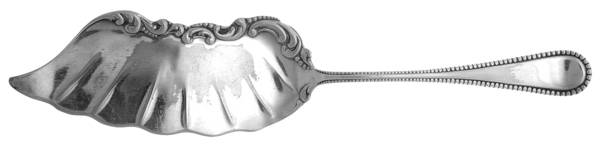 Linden (Silverplate, 1900) Large Solid Fish Serving Knife