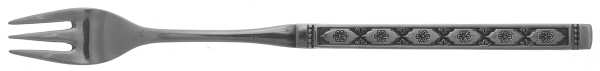 Lisbon (Stainless, Black Accent) Cocktail/Seafood Fork