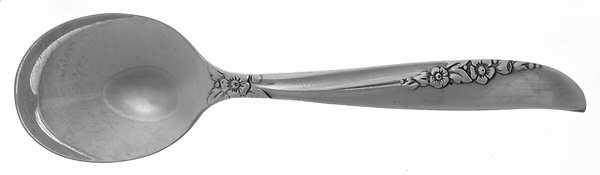 Lilac Time (Silverplate, 1957) Straight Handle Baby Spoon