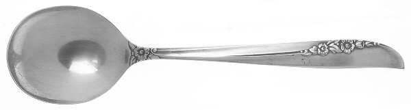Lilac Time (Silverplate, 1957) Round Bowl Soup Spoon (Gumbo)