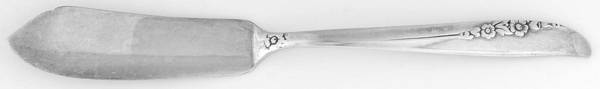 Lilac Time (Silverplate, 1957) Flat Handle Master Butter Knife