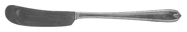 Longchamps-Chaumont (Silverplate-1935) Flat Handle Butter Spreader