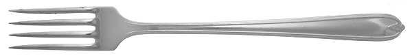 Longchamps-Chaumont (Silverplate-1935) Grille Fork (Viande)