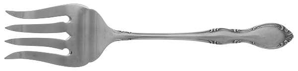 London House (Stainless) Medium Solid Cold Meat Serving Fork