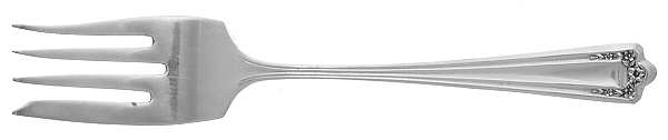 Longfellow-Sovereign (Silverplate, 1919) Individual Salad Fork
