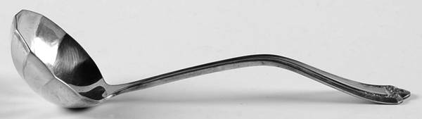 Longfellow-Sovereign (Silverplate, 1919) Solid Gravy Ladle
