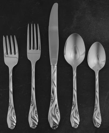 Lorilei (Stainless) 5 Piece Place Setting